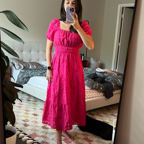 Anthropologie Francesca tiered midi dress - Picture 4 of 4